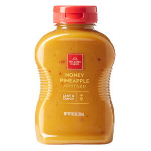 Hickory Farms - Pineapple Honey Mustard (10.5 ounce) - Gourmet Mustard Great for Charcuterie Boards & Snacking