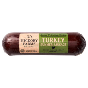 Hickory Farms - Sweet & Smoky Turkey Summer Sausage - 7oz
